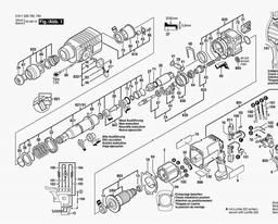 Bosch Rotary Hammer BBH 2-24 DSR spare parts