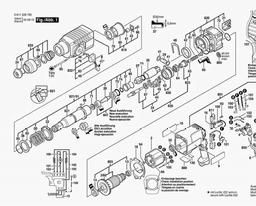 Bosch Rotary Hammer BHE 2-24 LR spare parts