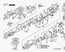 Bosch Rotary Hammer BHE 2-24 LR spare parts