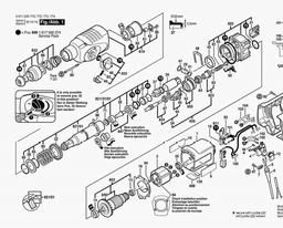 Bosch Rotary Hammer 326 spare parts
