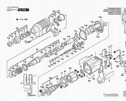 Bosch Rotary Hammer GBH 2-20 SE spare parts