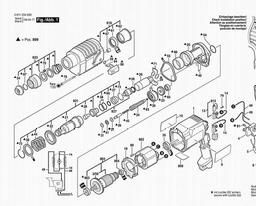 Bosch Universal Rotary Hammer 11 234 SE spare parts