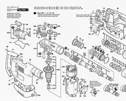 Bosch Rotary Hammer SPIT 331 spare parts