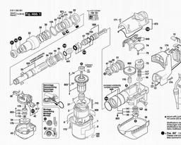 Bosch Rotary Hammer GBH 5400 spare parts