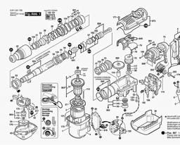 Bosch Rotary Hammer 11241EVS spare parts