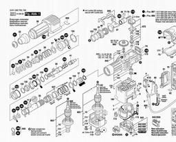 Bosch Rotary Hammer GBH 11 DE spare parts