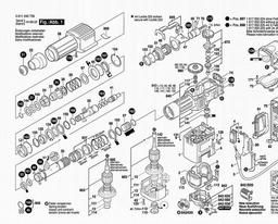 Bosch Rotary Hammer 11245EVS spare parts