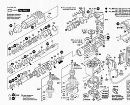 Bosch Rotary Hammer 390 spare parts