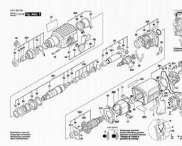 Bosch Rotary Hammer 11250VSR spare parts