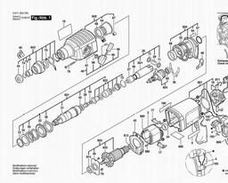 Bosch Rotary Hammer H 22-SLE spare parts