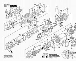 Bosch Rotary Hammer GBH 2-26 DRE spare parts
