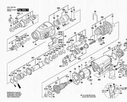 Bosch Rotary Hammer H 26-MLE spare parts