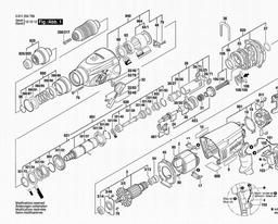 Bosch Rotary Hammer H26-MLS spare parts