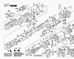 Bosch Rotary Hammer GBH 2600 spare parts