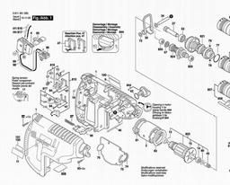 Bosch Cordless Rotary Hammer ABH 20-SLS spare parts