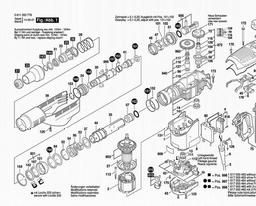 Bosch Rotary Hammer DD 576 spare parts