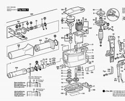 Bosch Un-demolition Hammer 11305 spare parts