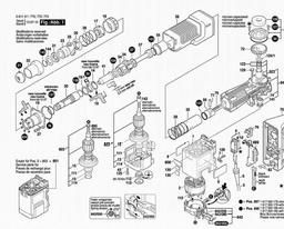 Bosch Demolition Hammer 490 spare parts