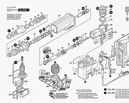 Bosch Demolition Hammer GSH 4 spare parts