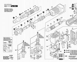 Bosch Demolition Hammer 11 316 spare parts