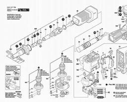 Bosch Demolition Hammer 11317EVS spare parts