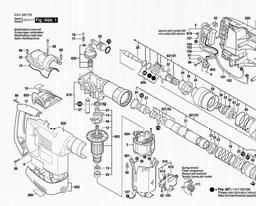 Bosch Demolition Hammer 431 spare parts