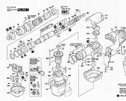 Bosch Demolition Hammer 11387 spare parts