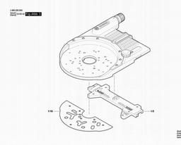 Bosch Guide Rail FSN OFA spare parts