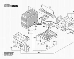 Bosch Fast Charger AL36100 CV spare parts