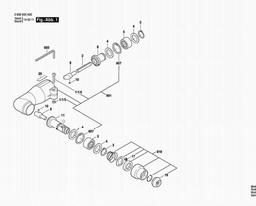 Bosch Angle Drill Head RHA-50 spare parts