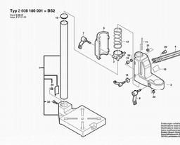 Bosch Drill Stand BS 2 spare parts