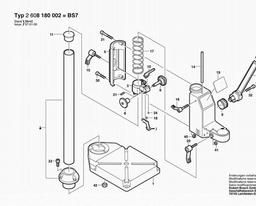 Bosch Drill Stand BS 7 spare parts