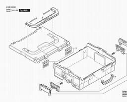 Bosch Carrying Case LBOXX-2 spare parts