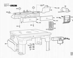 Skil RAS800 spare parts