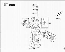 Bosch Base MRF01 spare parts