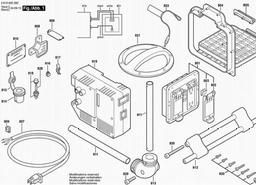 Bosch Radio Receiver PB10-CD spare parts