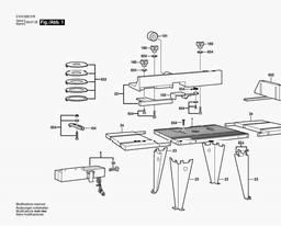 Skil RAS450 spare parts