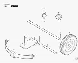 Bosch Tool T1757 spare parts