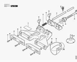 Bosch Guide RA1054 spare parts