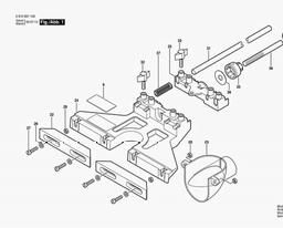 Bosch Guide RA1054 spare parts