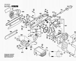 Bosch Chain Saw AKE 40-19 S spare parts