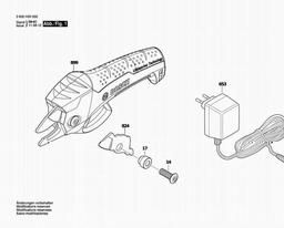 Bosch Batt-op Shrubbery Trimmer CISO spare parts