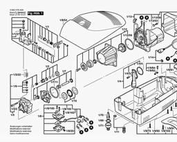 Bosch High Pressure Cleaner AQUATAK ECO PLUS spare parts