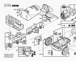 Bosch High Pressure Cleaner AQUATAK 110 spare parts