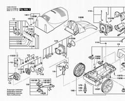 Bosch High Pressure Cleaner AQUATAK 110 spare parts