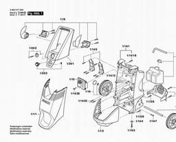 Bosch High Pressure Cleaner AQUATAK 150 PRO spare parts