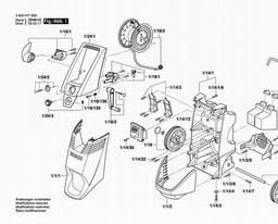 Bosch High Pressure Cleaner AQUATAK 150 PRO X spare parts