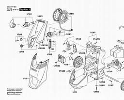 Bosch High Pressure Cleaner AQUATAK 150 PRO X spare parts