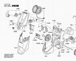 Bosch High Pressure Cleaner AQUATAK 160 PRO X spare parts