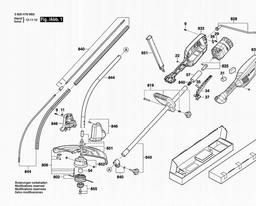 Bosch Grass Trimmer ART 35 spare parts